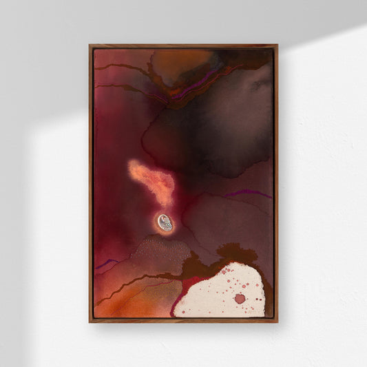 womb, the safest place on earth ~ original artwork