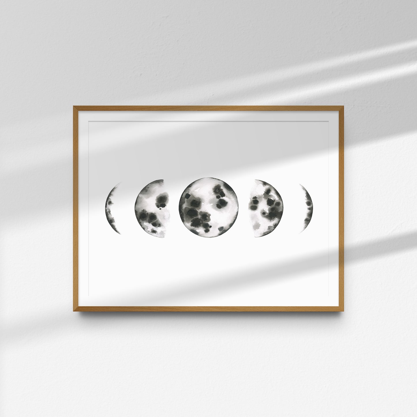 Many Moons Portrait ~ on white