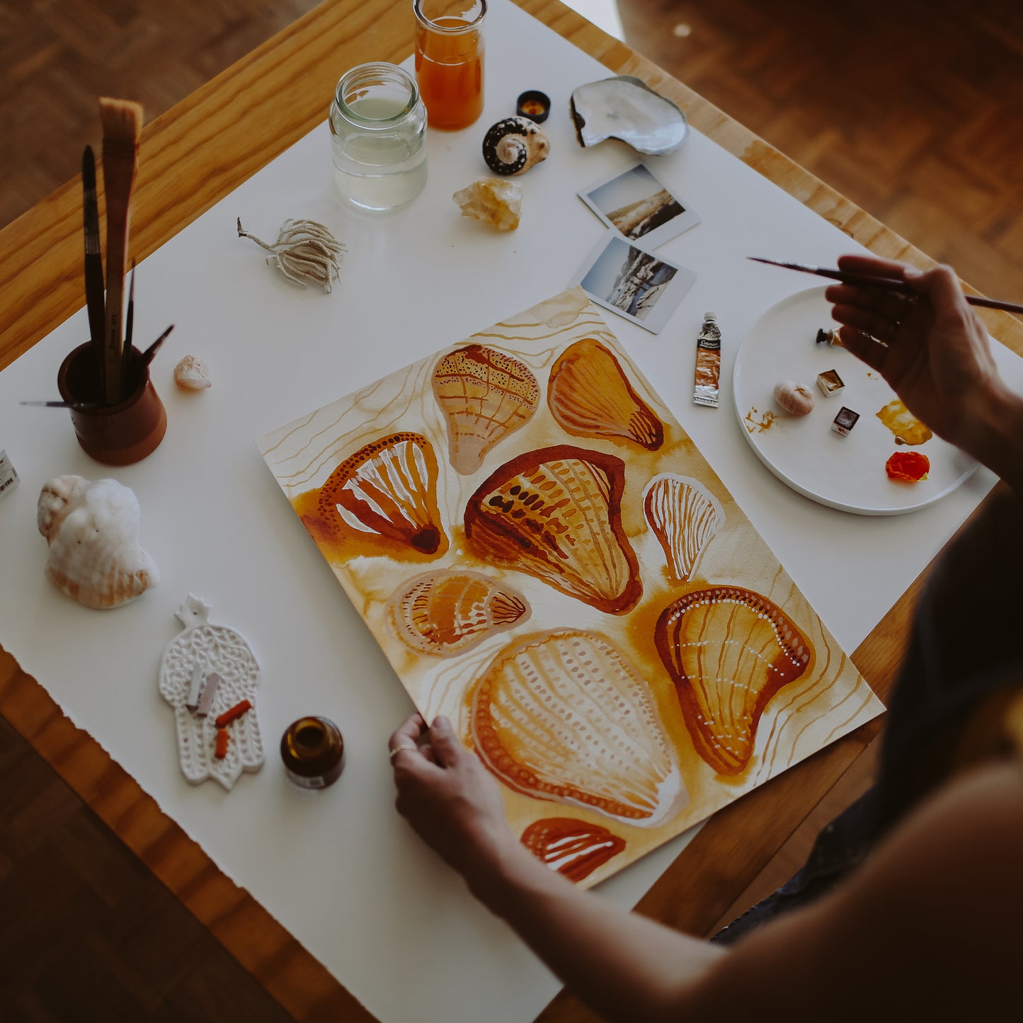 she shells on the she shore