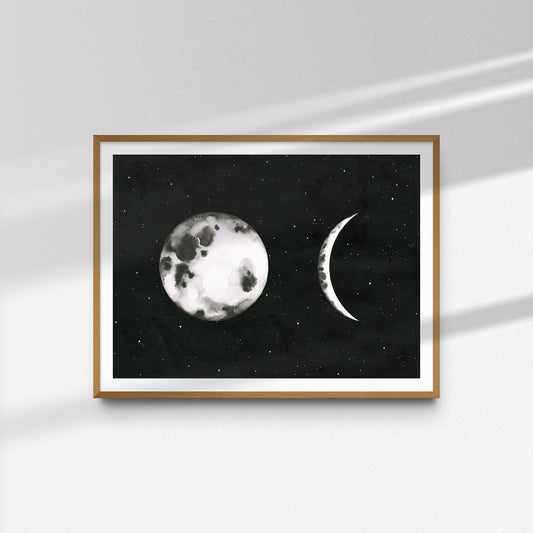 between sunset and moonrise