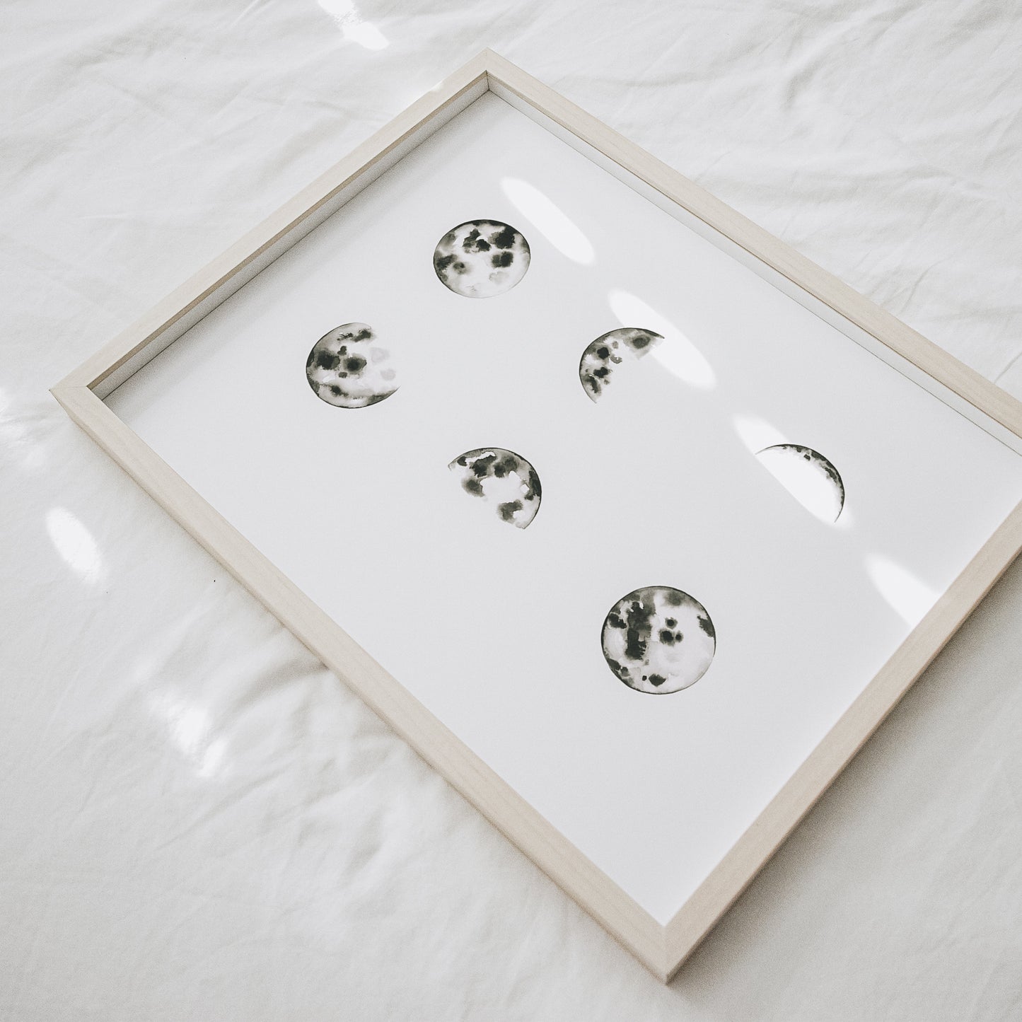 Many Moons Portrait ~ on white