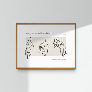Every woman I have been | triptych