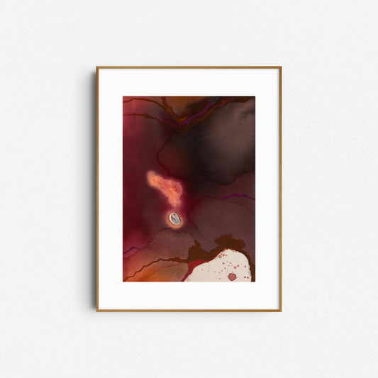 womb, the safest place on earth ~ archival print