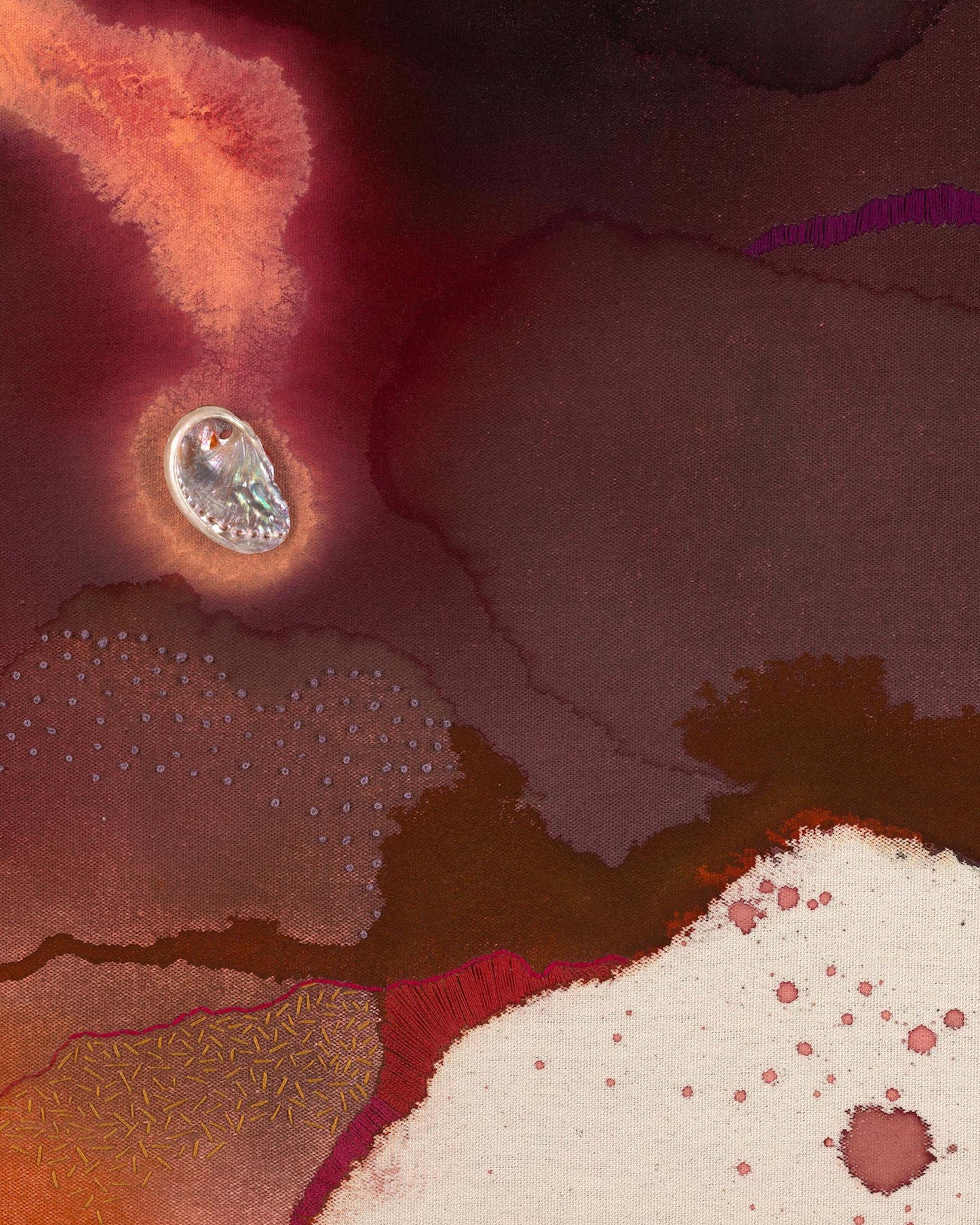 womb, the safest place on earth ~ original artwork