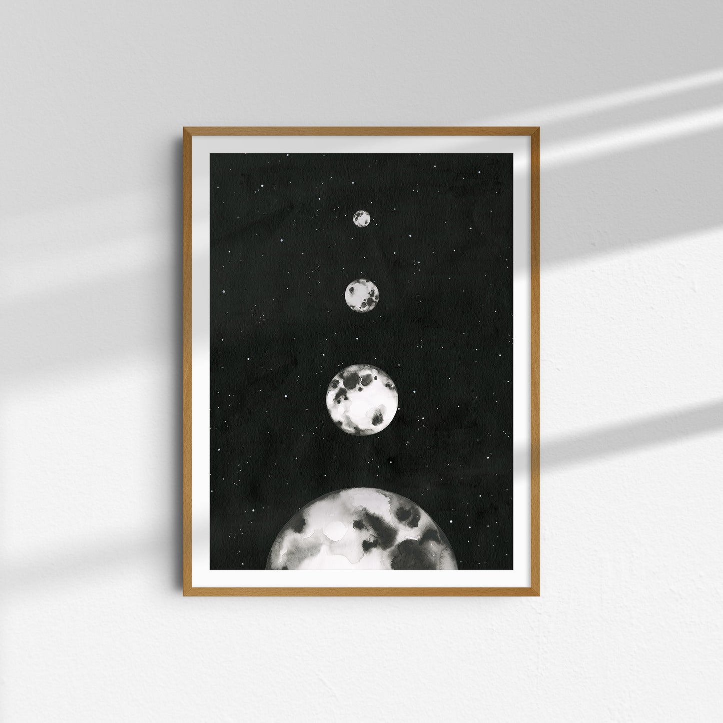 Dark Moons I - Set of 2 curated artworks