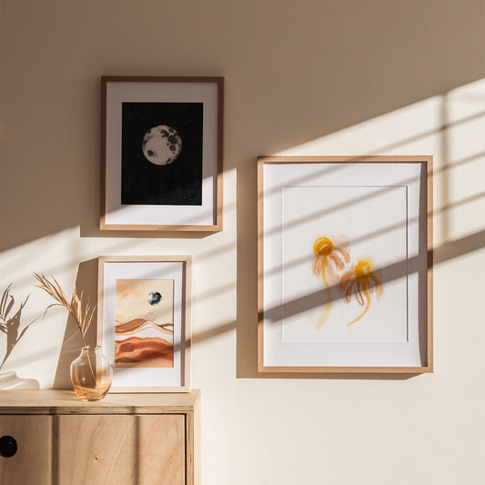 Nature Lover II - Set of 3 curated artworks