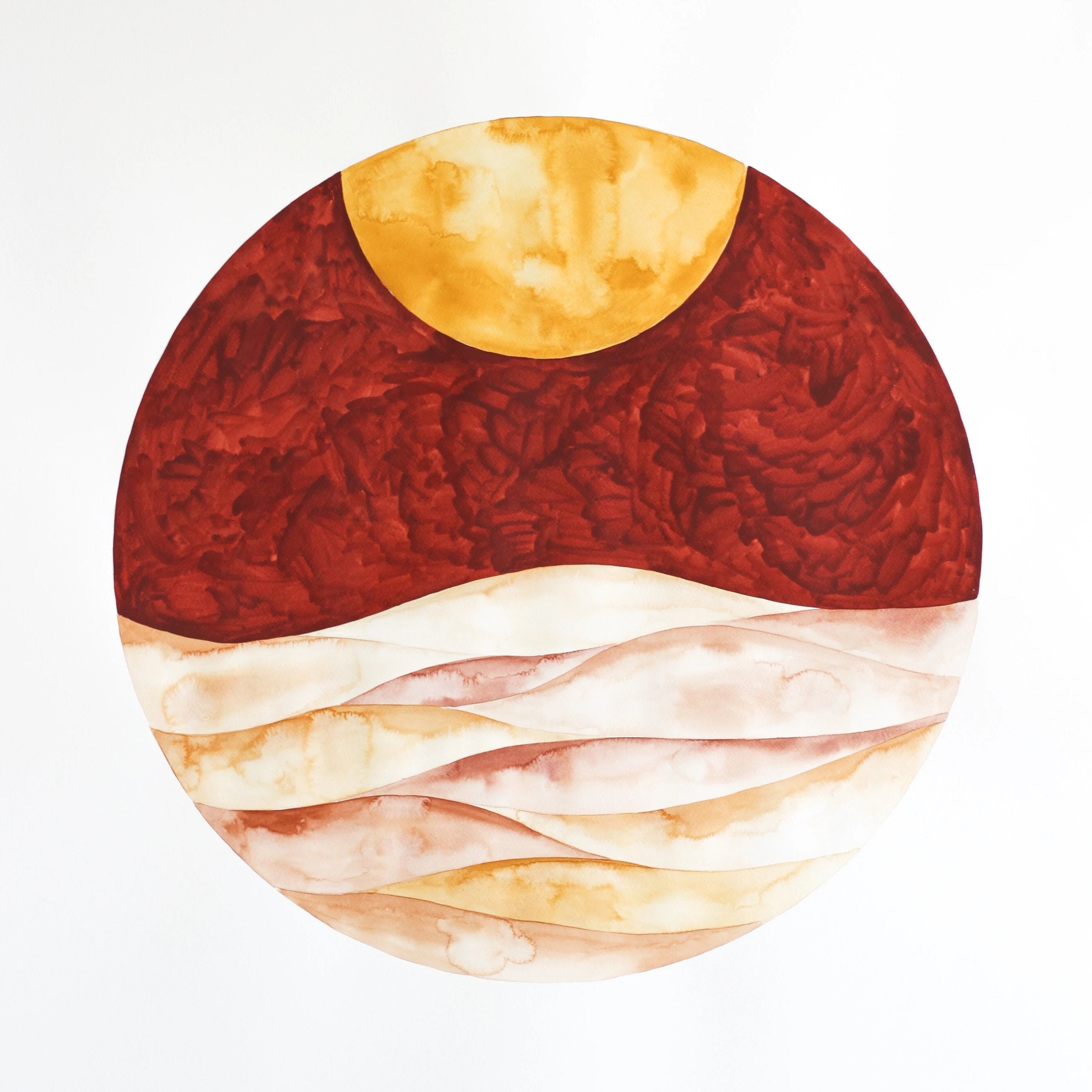 our folds of flesh under an african sky ~ original